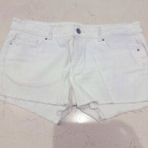 Dl1961 white jean shorts